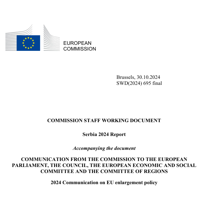 Commission Staff Working Document, Serbia, 2024 Report